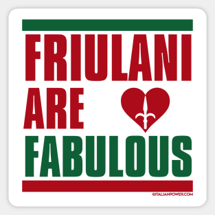 RETRO REVIVAL - Friulani are Fabulous Sticker